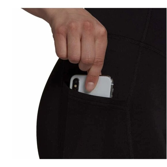 Adidas Leggings Womens S Black High-Rise 7/8 AEROREADY NWT 6007 - Picture 12 of 15